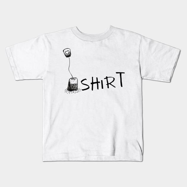 Teashirt love Kids T-Shirt by Lifestyle T-shirts